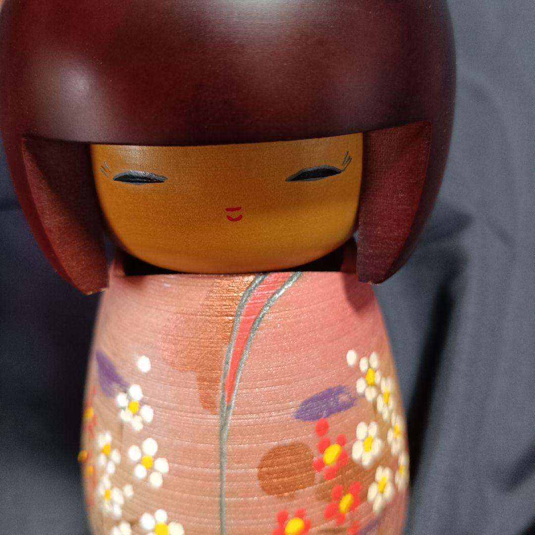 藤川正衛作 創作こけし 童心 内閣総理大臣賞受賞 kokeshi doll