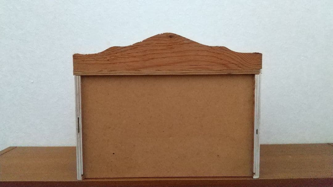 iman イマン【市松レッド】木製MILKボックス