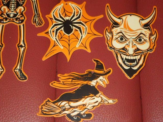 ハロウィン★ペーパー ミニ デコレーション★トリックオアトリート★オーナメント