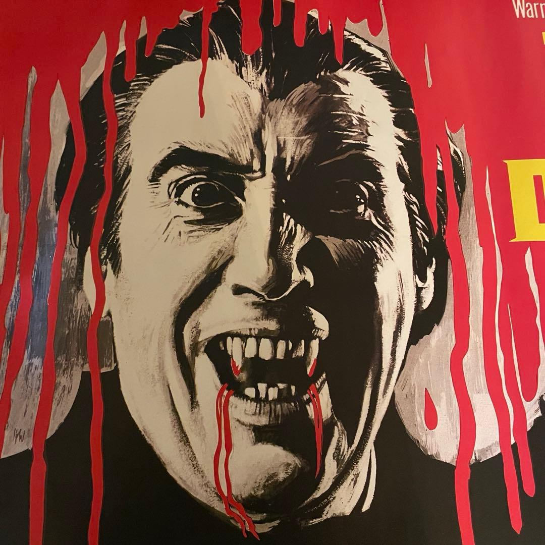 90s デッドTASTE THE BLOOD OF DRACULA 大判ポスター