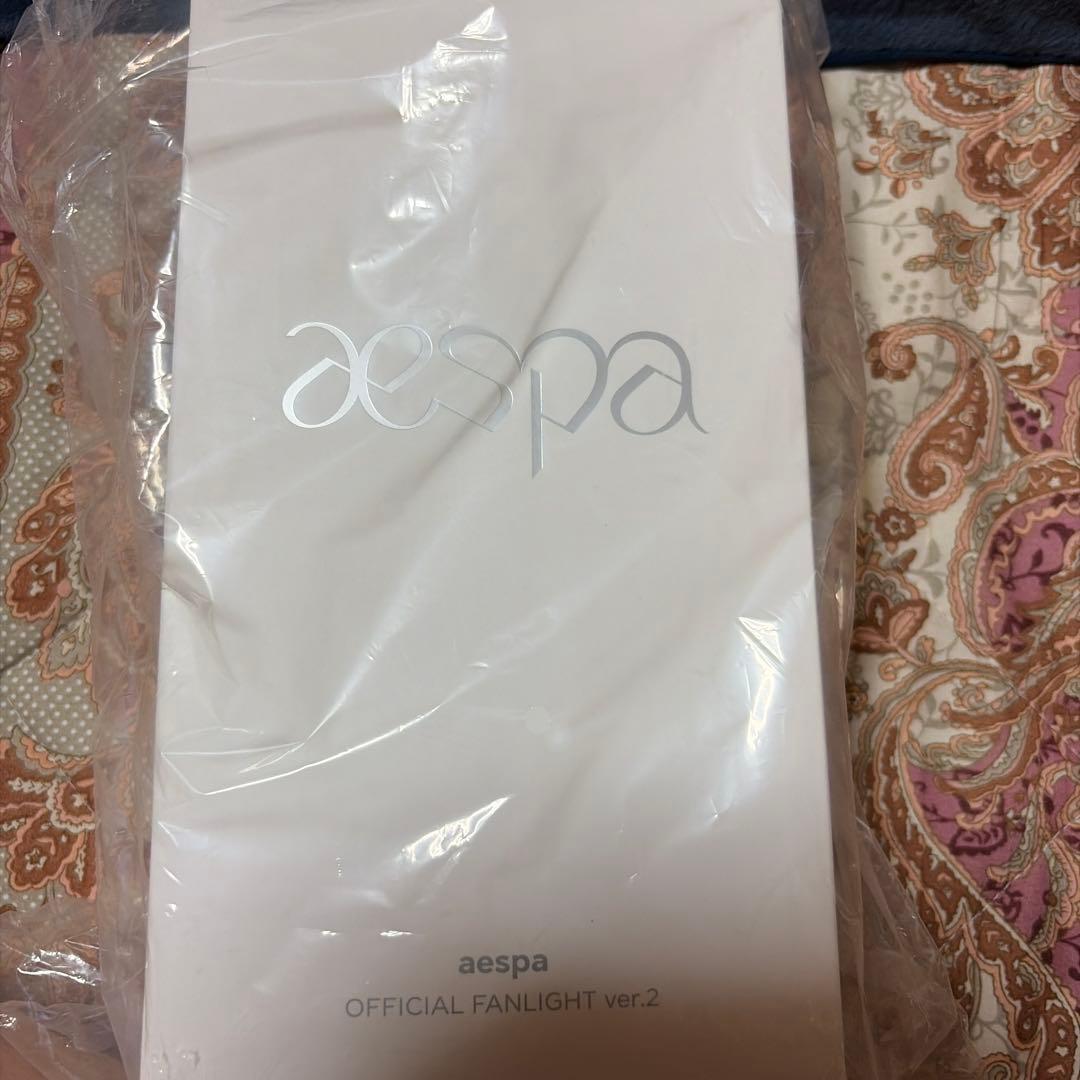 aespaペンライト公式 バージョン2