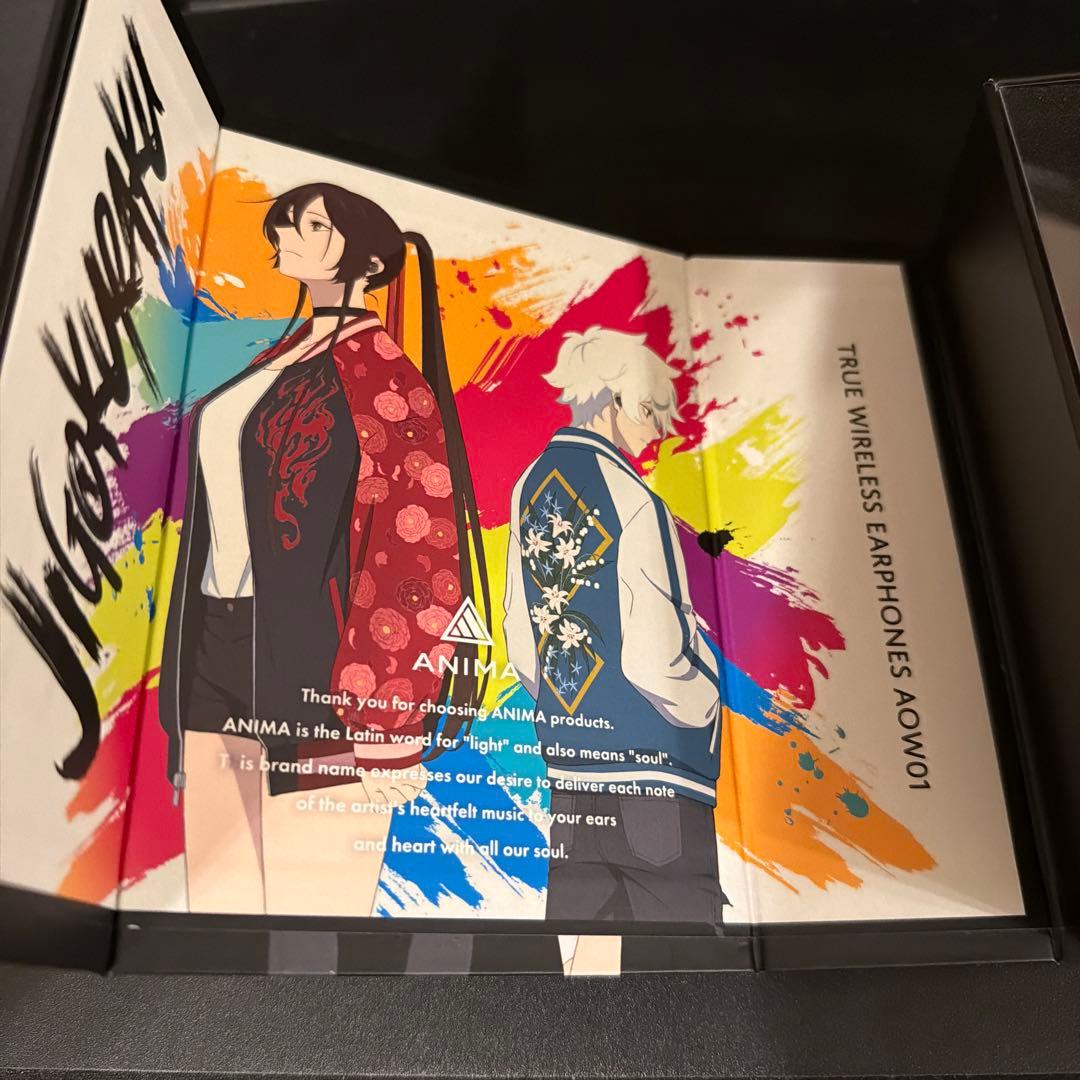 【新品未開封】 「ANIMA AOW01」地獄楽コラボワイヤレスイヤホン