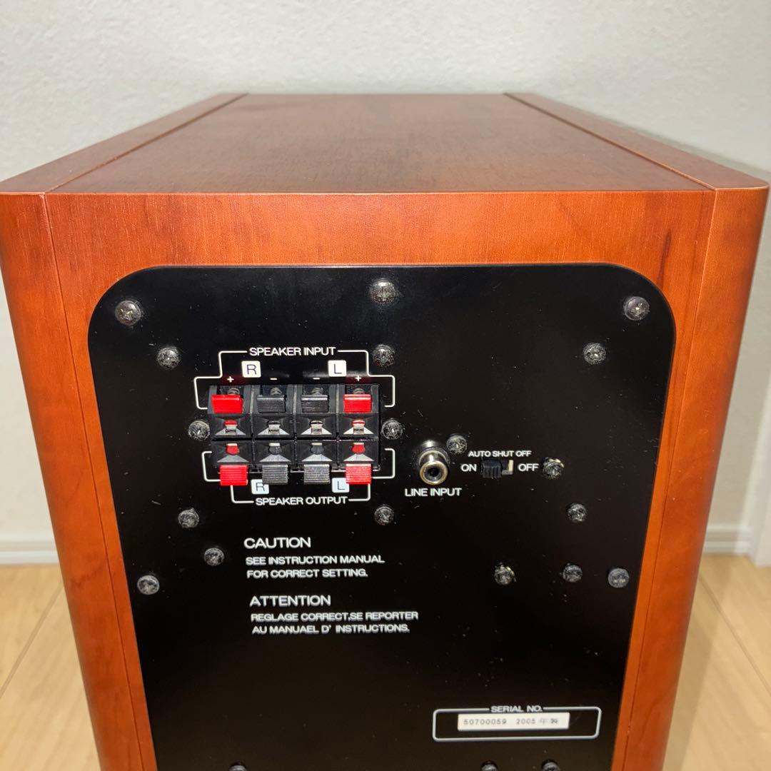 希少ケンウッド KENWOOD アンプ内蔵サブウーファー SW-508ES 美品