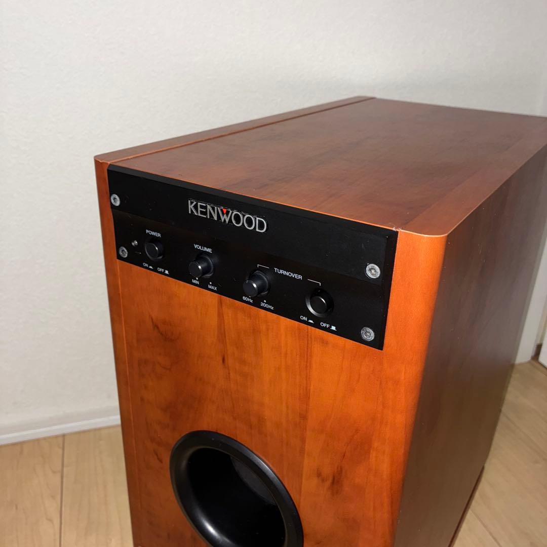 希少ケンウッド KENWOOD アンプ内蔵サブウーファー SW-508ES 美品
