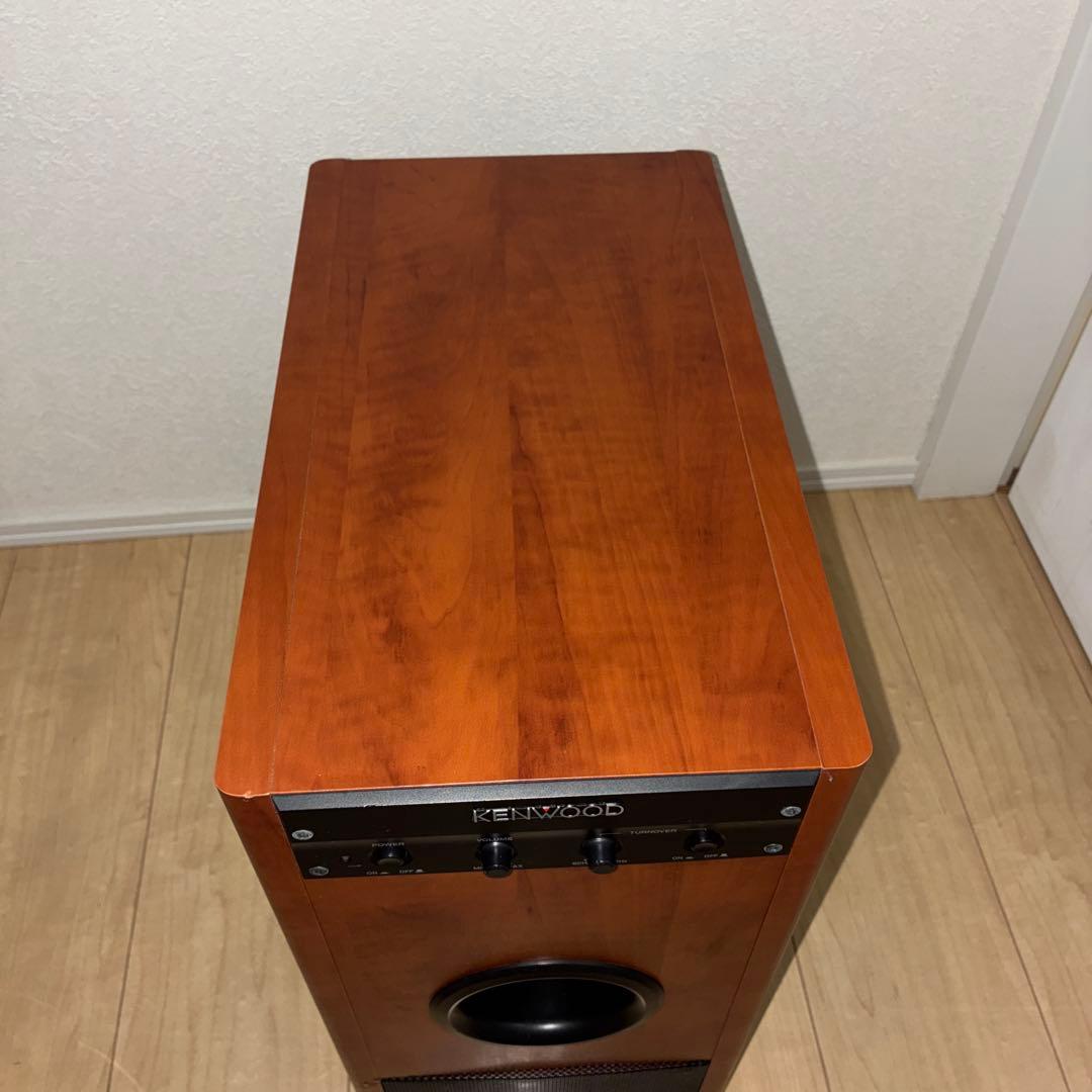 希少ケンウッド KENWOOD アンプ内蔵サブウーファー SW-508ES 美品
