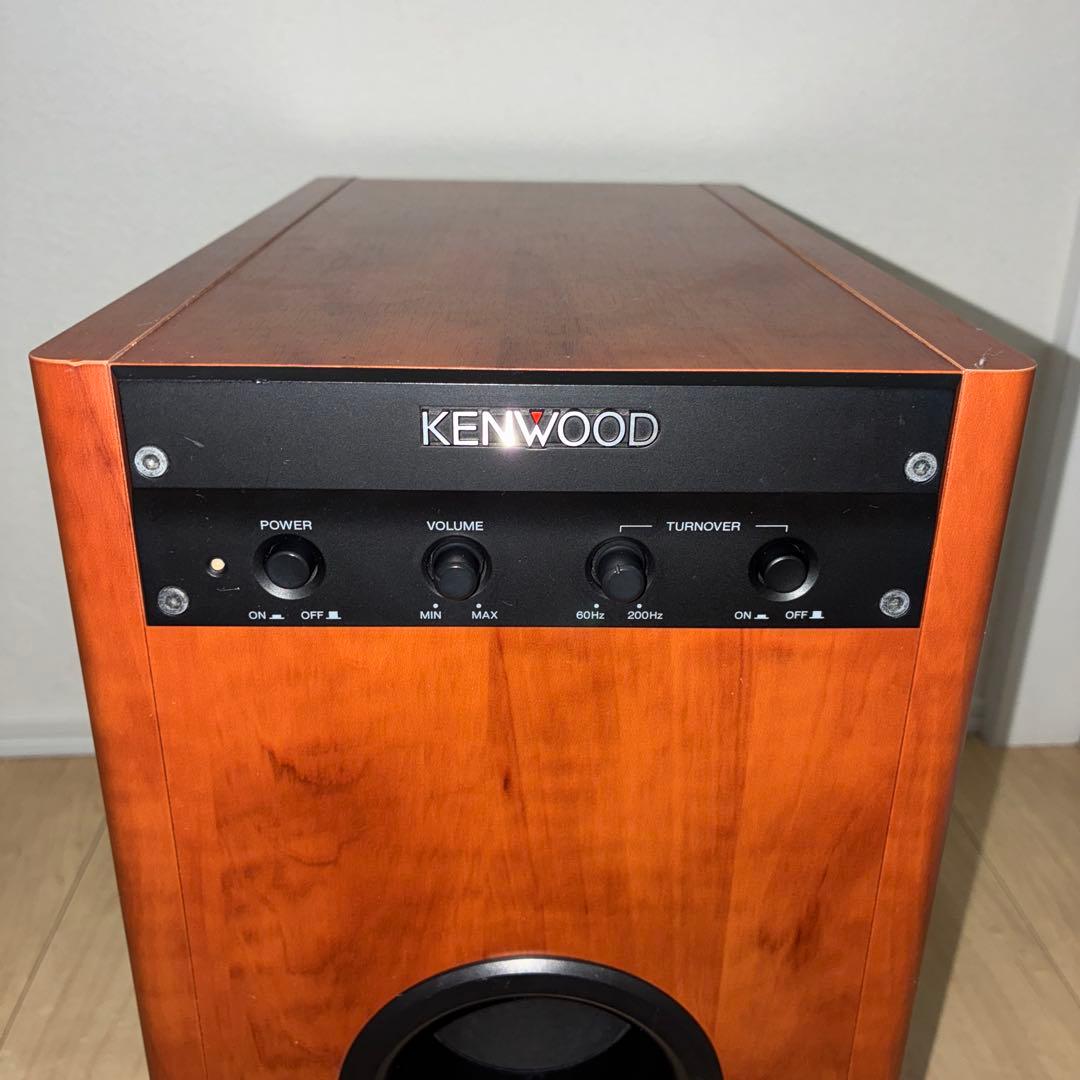 希少ケンウッド KENWOOD アンプ内蔵サブウーファー SW-508ES 美品