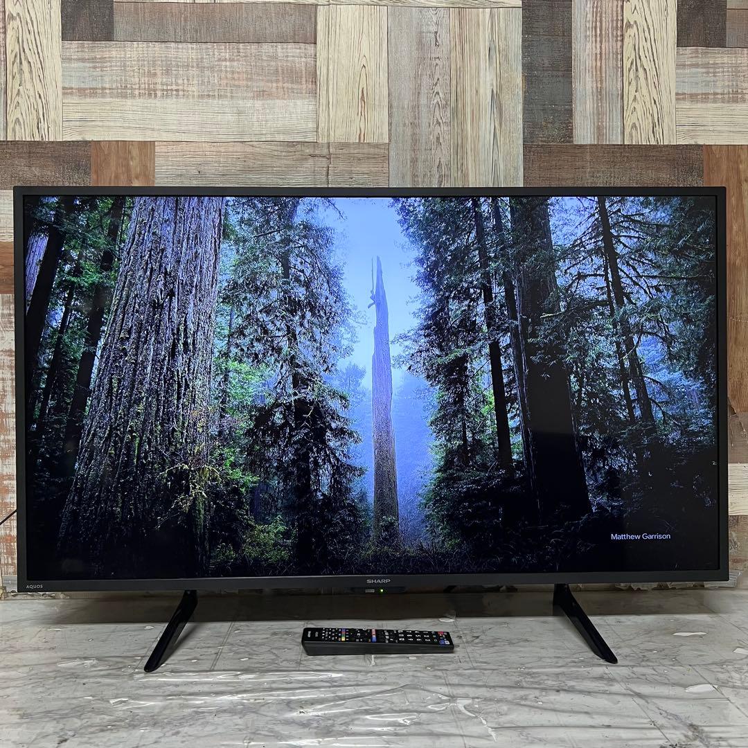 超カルサーすみれんげさん専用使用感少ないシャープ 42V型 4Kチューナー内蔵