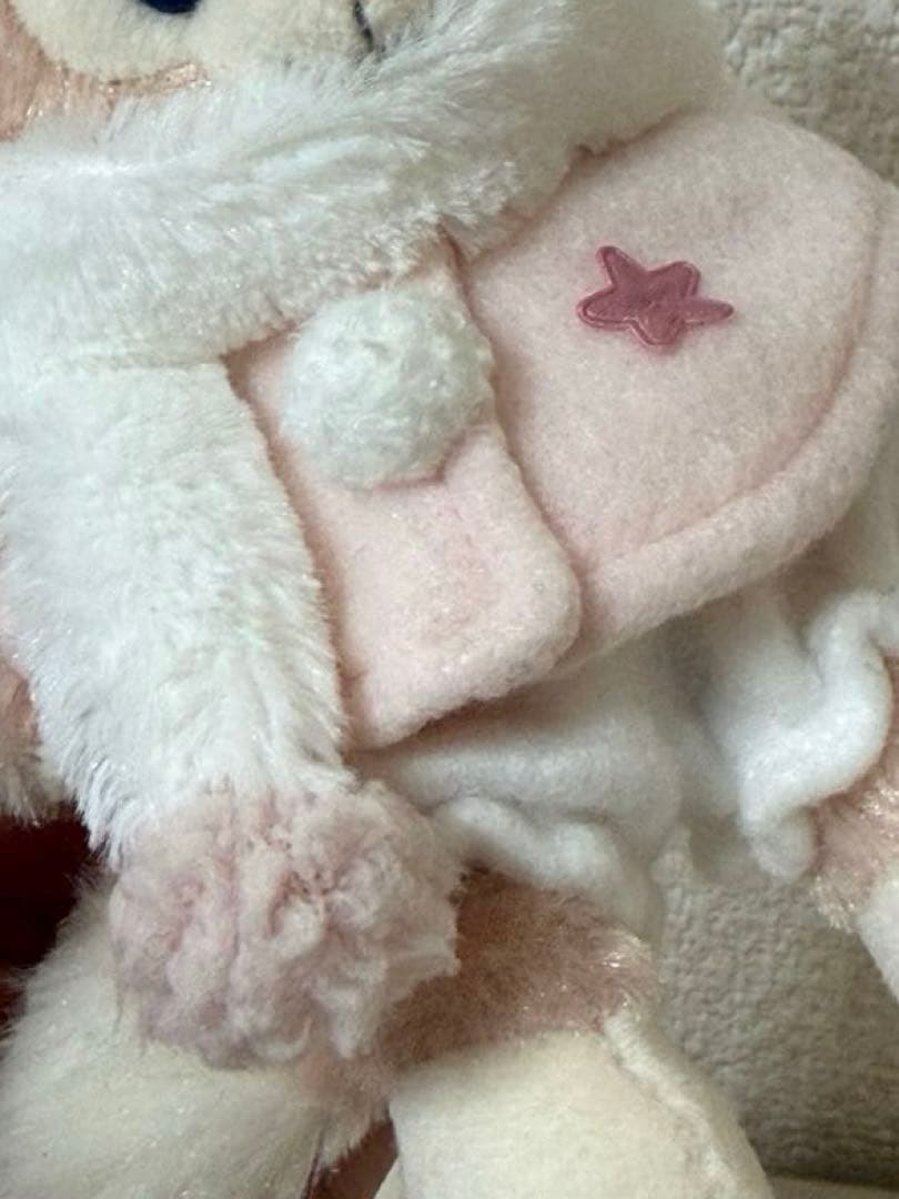 ダンシングスノーフレークス　リーナベル ぬいぐるみバッジ　ディズニーシー