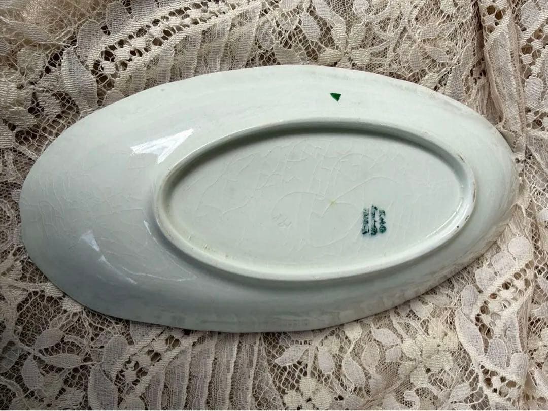 【く3】10 フランス　アンティーク　ラヴィエ　皿