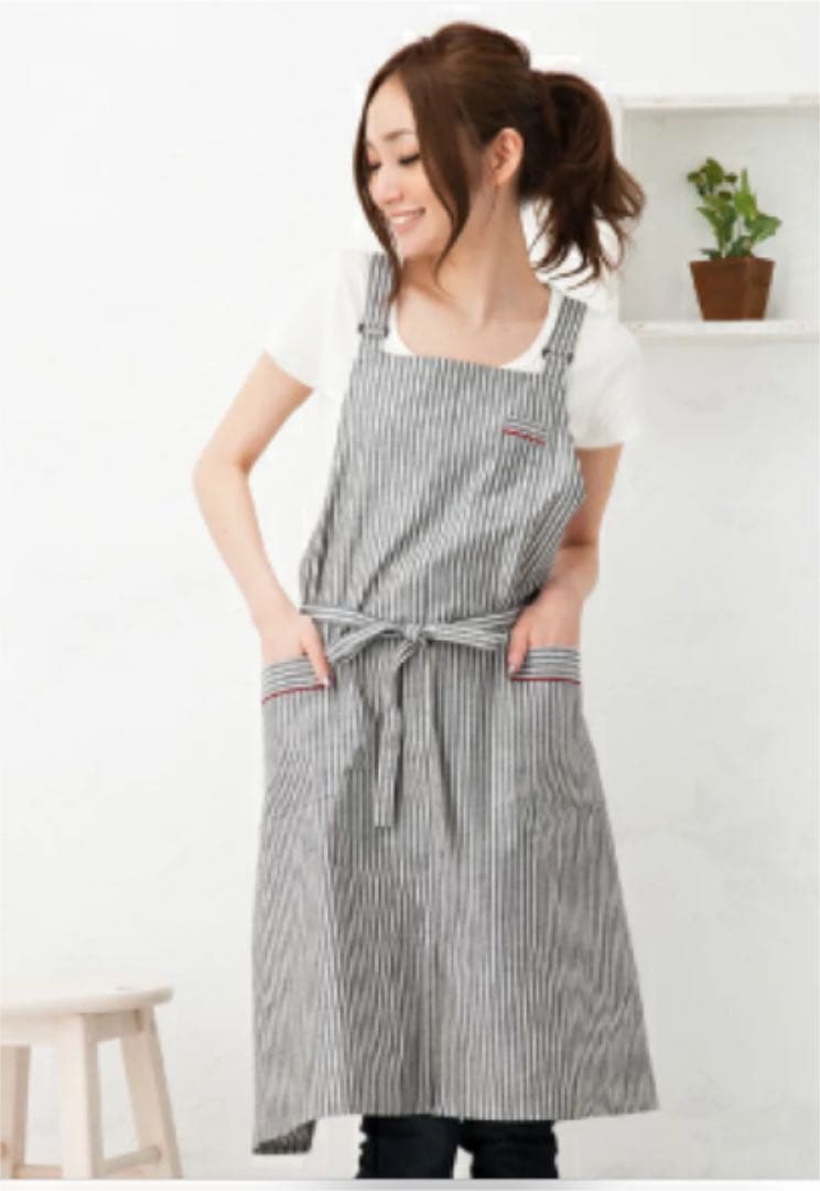 ペア　エプロン　新品未使用　セット　ギフト　日本製　シンプル