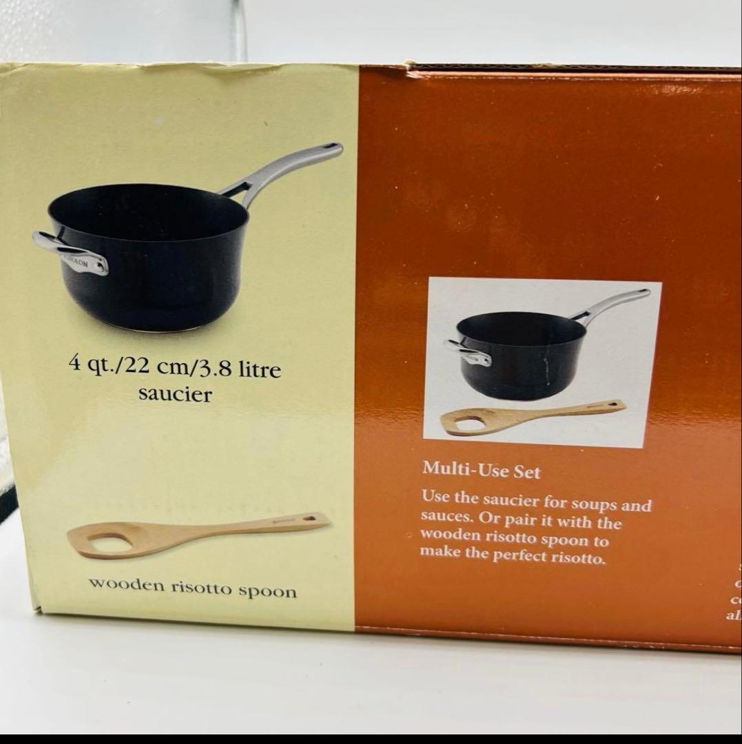 Anolon Nouvelle Copper 片手、両手鍋22cm