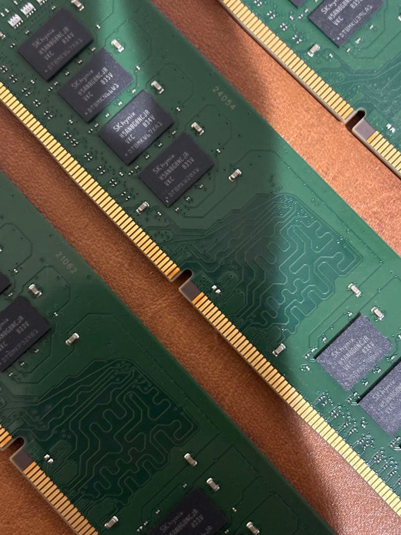 【ジャンク】Kingston DDR4 16GB 4枚 計64GB