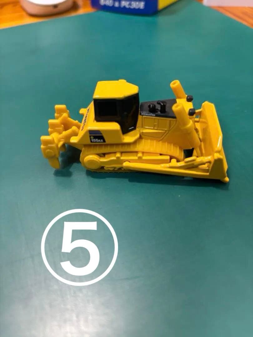 コマツ　建設機械 ミニカーセット 5台　バラ売り可