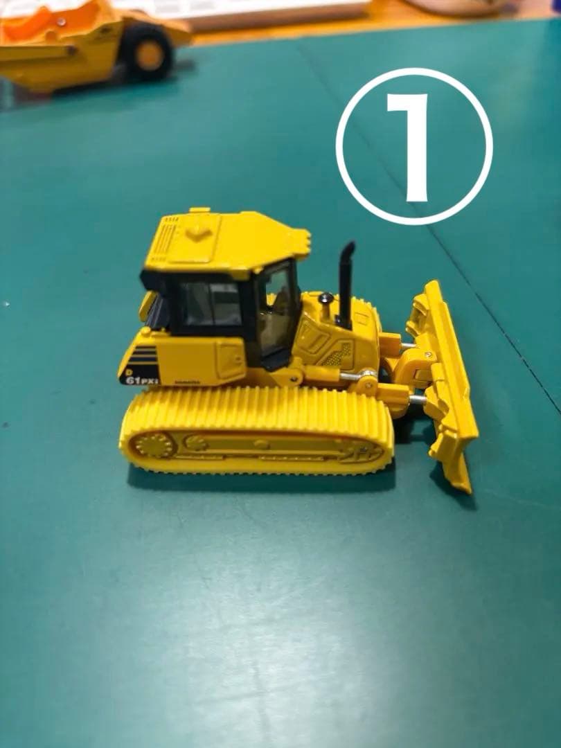 コマツ　建設機械 ミニカーセット 5台　バラ売り可