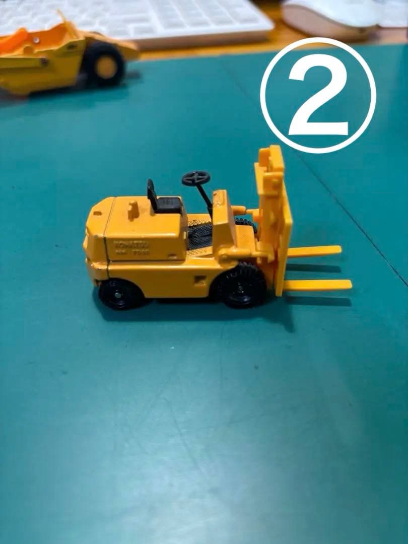 コマツ　建設機械 ミニカーセット 5台　バラ売り可