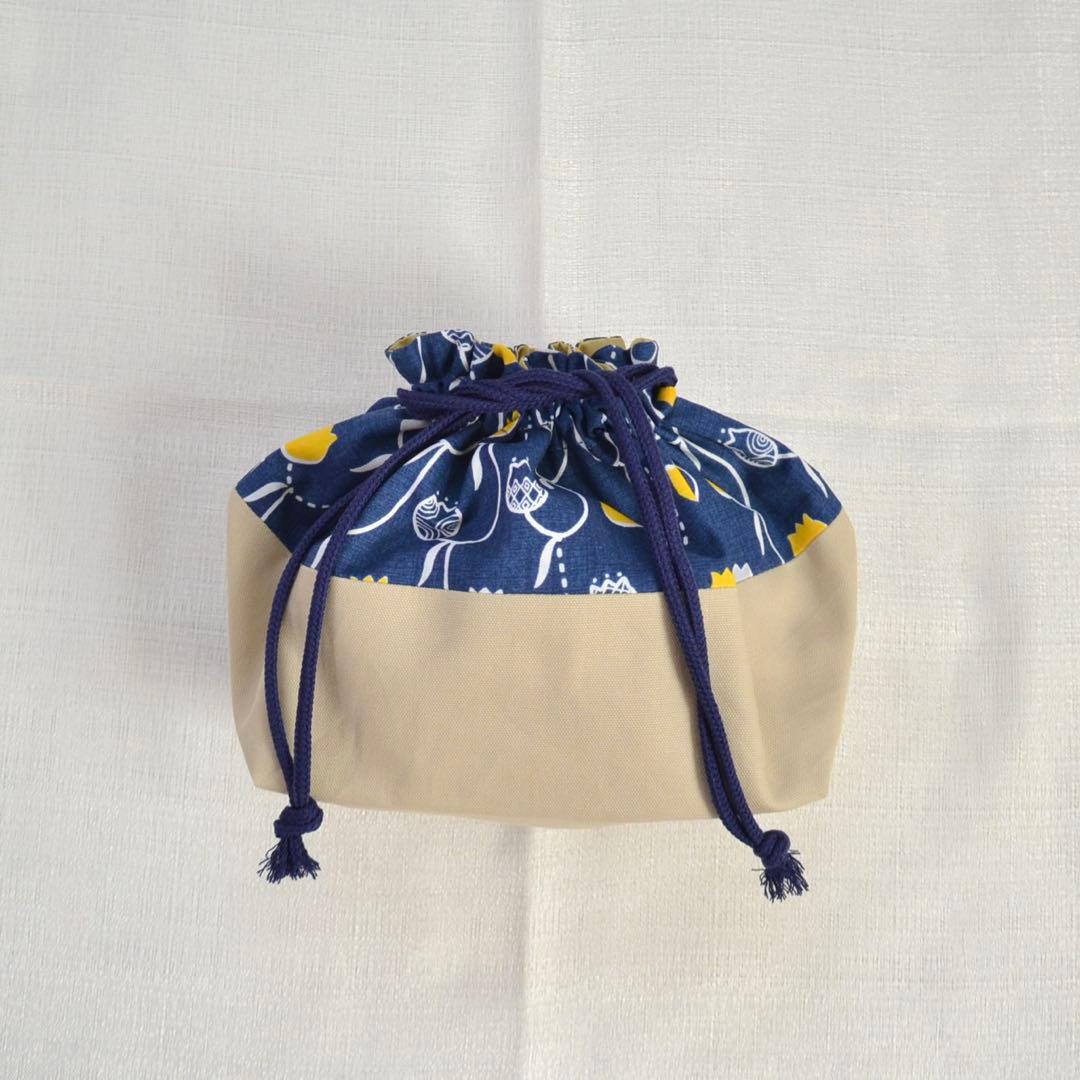 入園・入学準備6点セット　チューリップ　ネイビー　イエロー