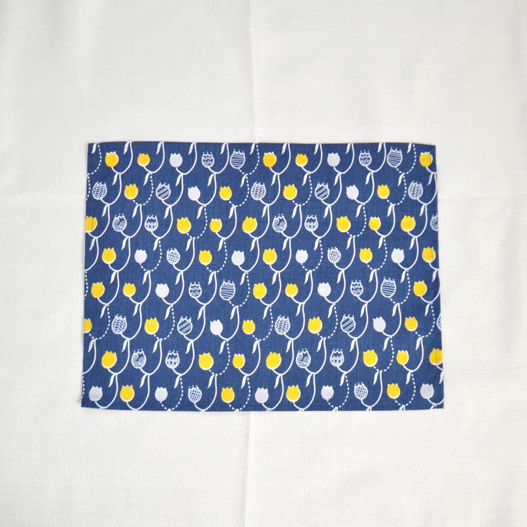 入園・入学準備6点セット　チューリップ　ネイビー　イエロー