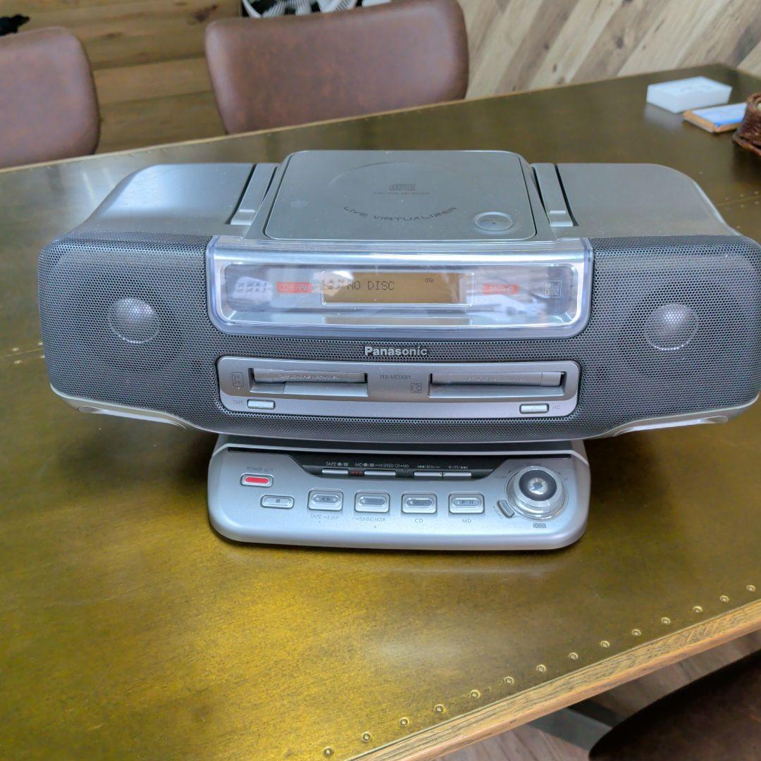 Panasonic RX-MDX81 CD・MD・カセットデッキ