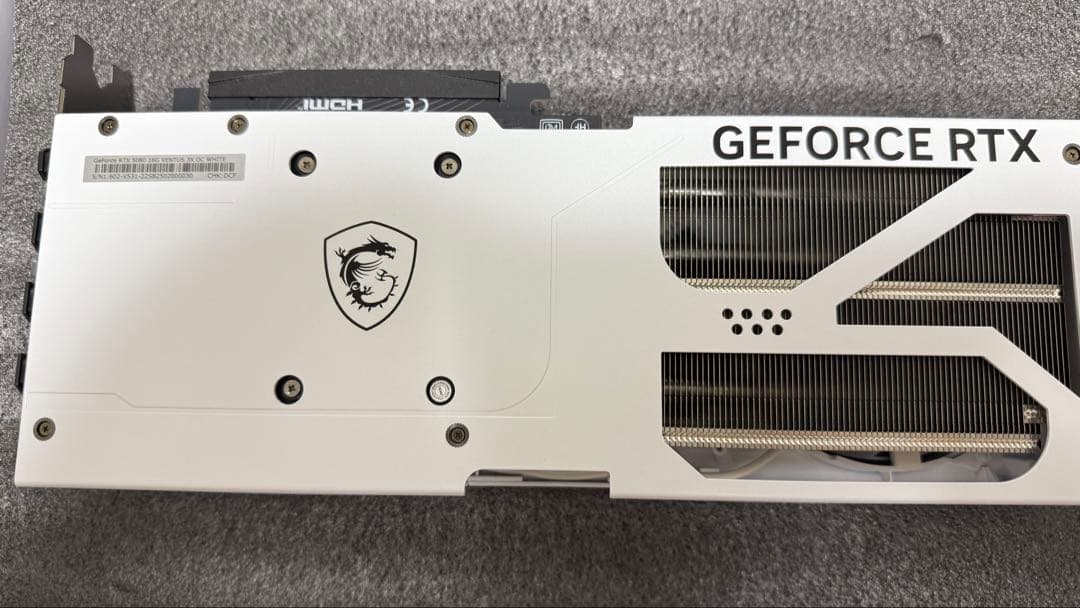 MSI GEFORCE RTX 5080 OC版