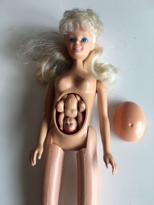 奇跡のパービー人形妊婦ヴィンテージ