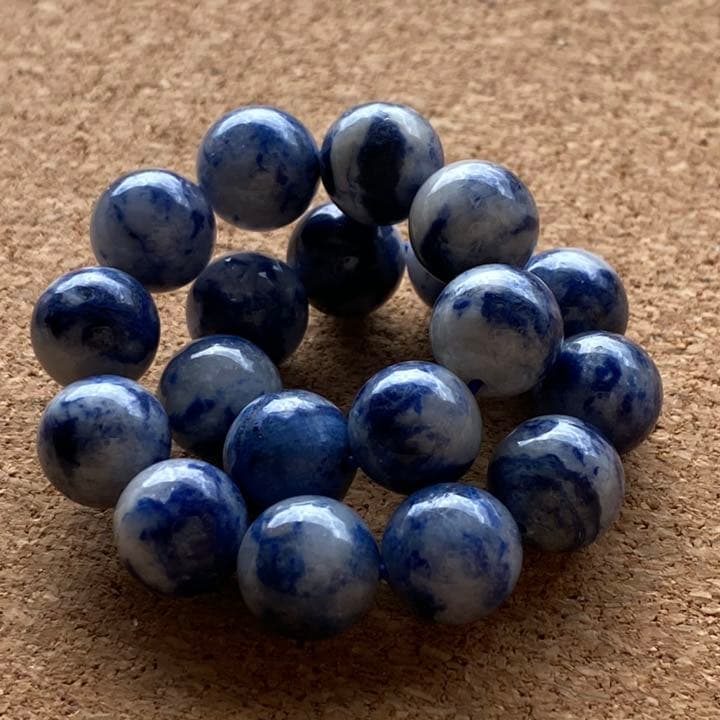 SALE品デュモルチェライトインクォーツ ブレスレット