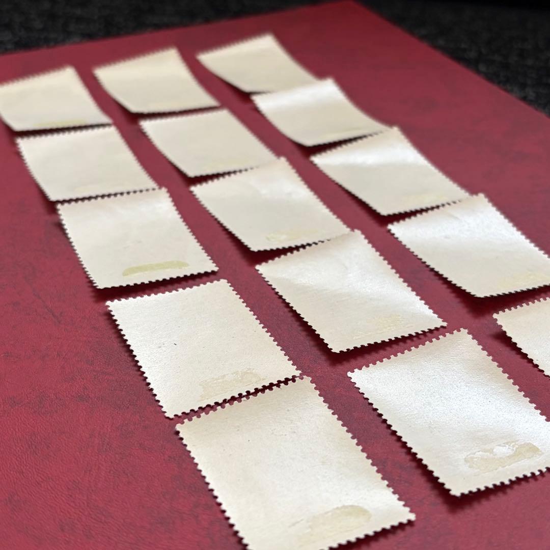 【未使用】中国切手　特６１　牡丹　１５種完