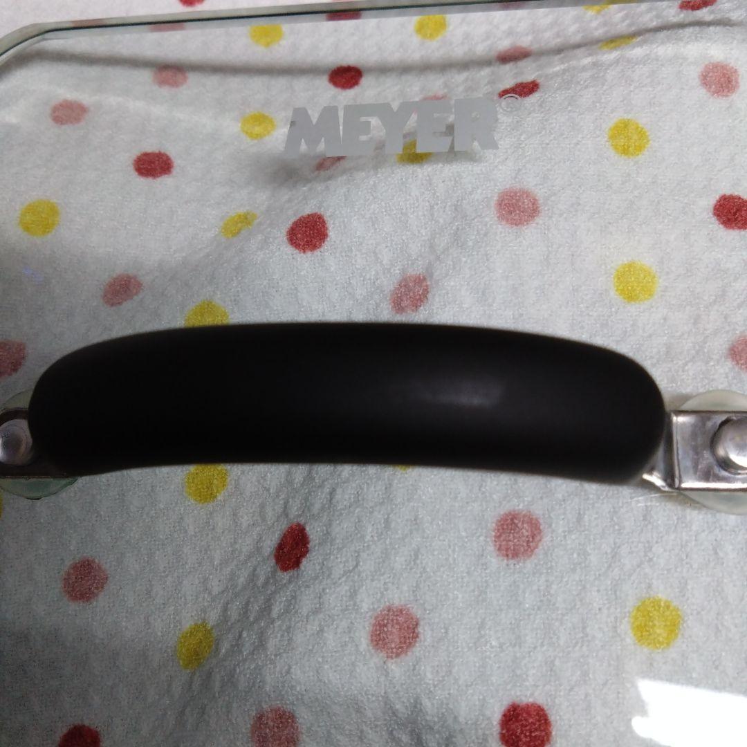 MEYER　マイヤー　パーフェクト　グリルパン　ガラスプレス＆蓋付き