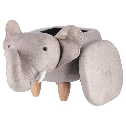 収納付スツール/椅子 ゾウ