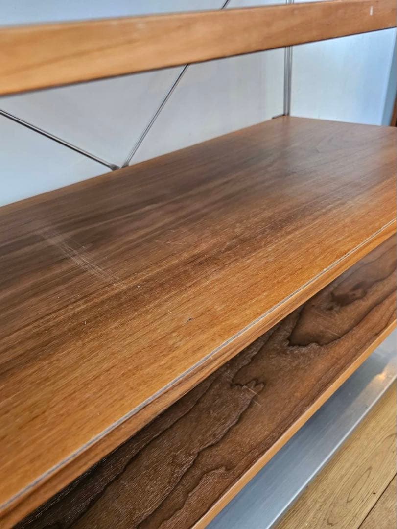 無印良品　ステンレスユニットシェルフ　幅86センチ