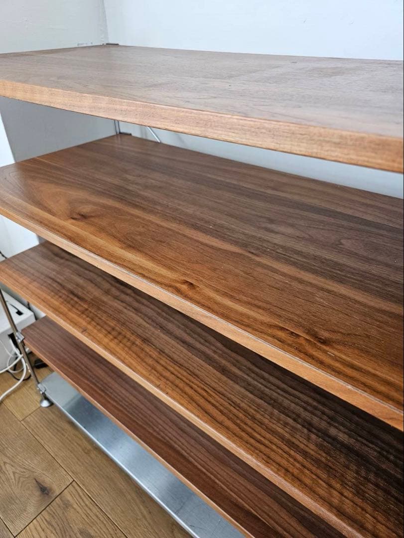 無印良品　ステンレスユニットシェルフ　幅86センチ