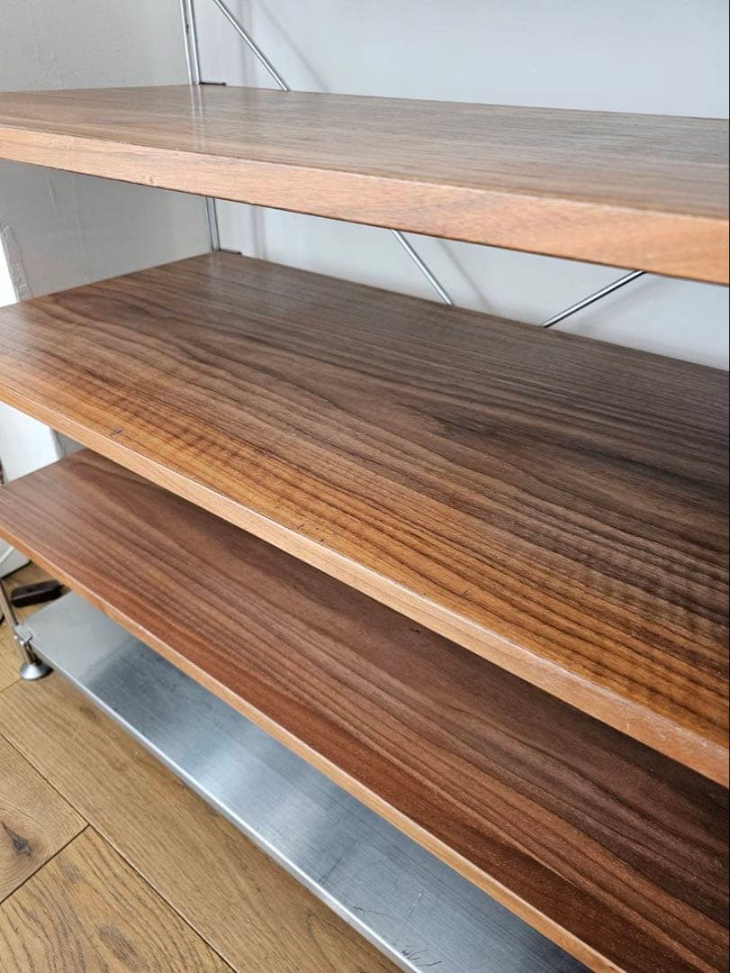 無印良品　ステンレスユニットシェルフ　幅86センチ