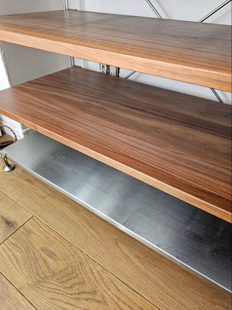 無印良品　ステンレスユニットシェルフ　幅86センチ