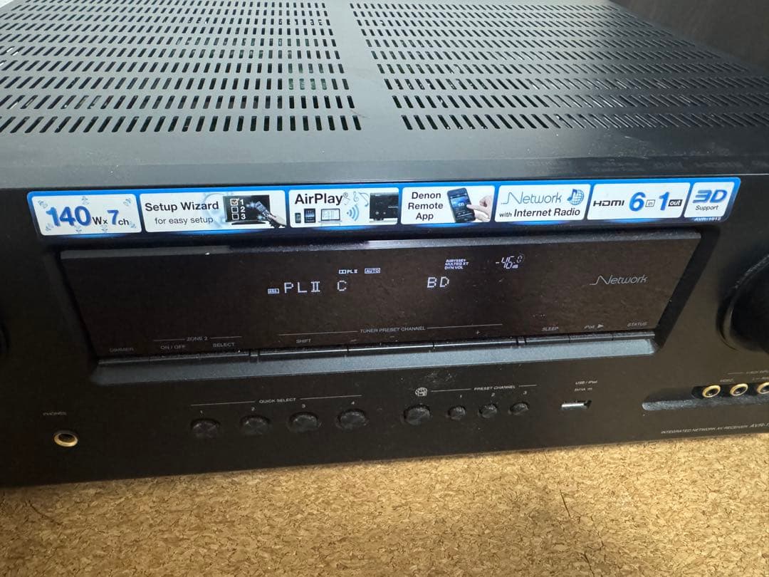 DENON AVR-1912 ネットワークAVレシーバー