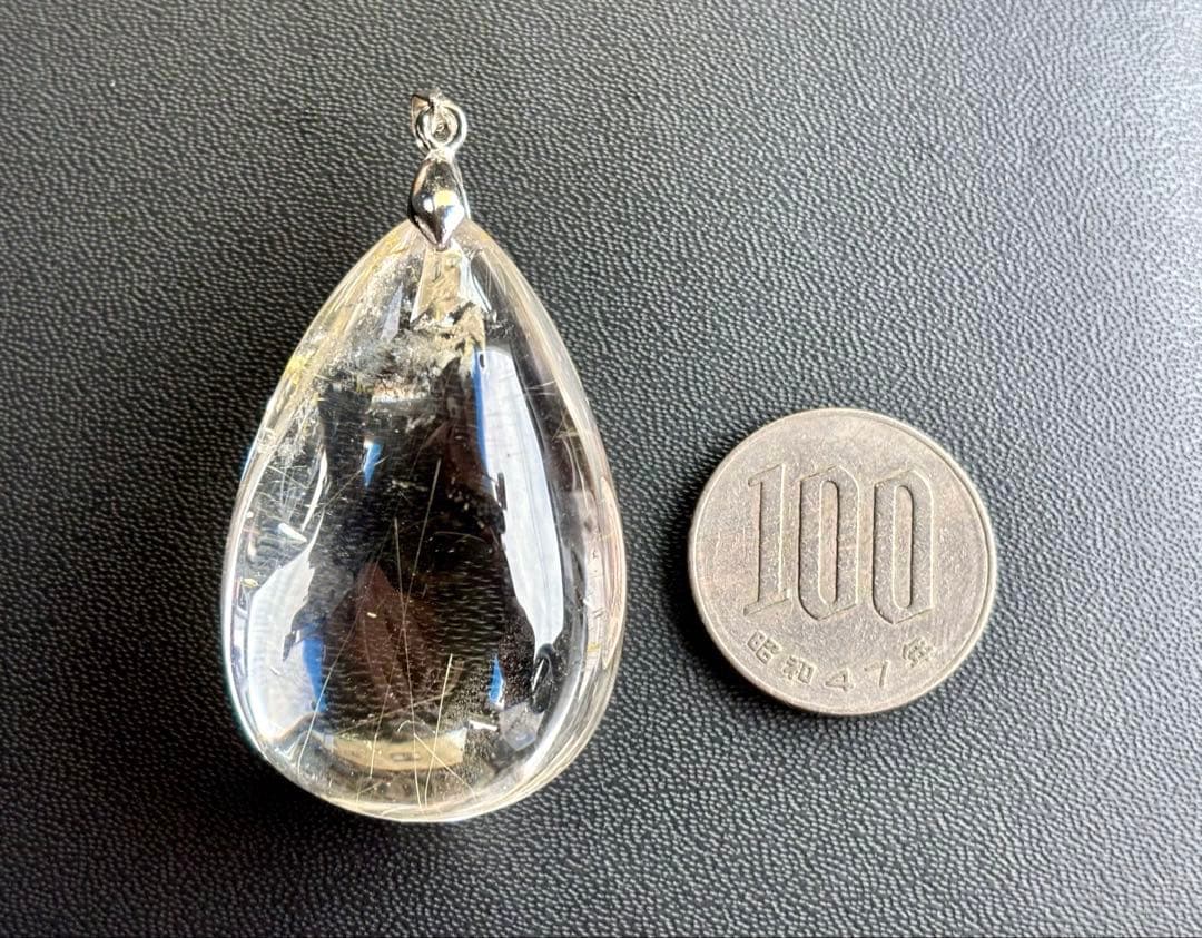 ご成約済　現代に蘇った伝説の国産水晶　幻の山梨乙女鉱山産ルチルクォーツBIGPT