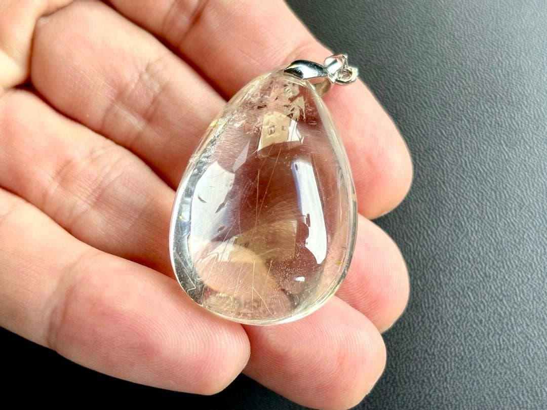 ご成約済　現代に蘇った伝説の国産水晶　幻の山梨乙女鉱山産ルチルクォーツBIGPT