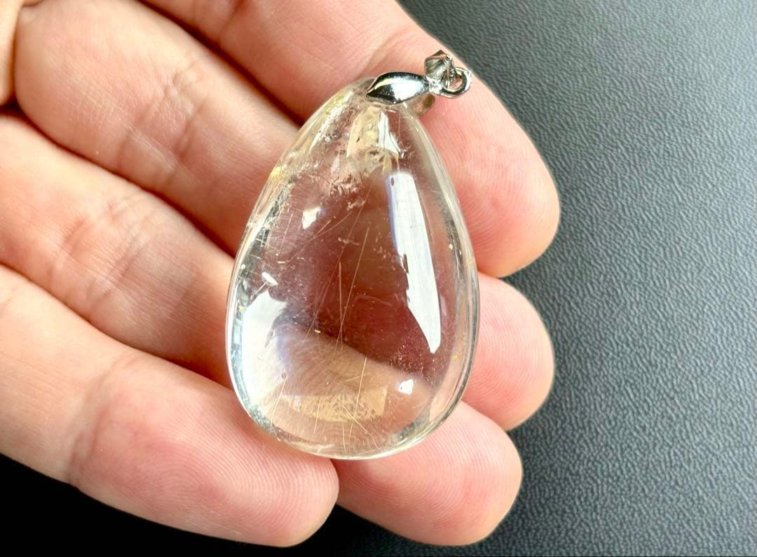 ご成約済　現代に蘇った伝説の国産水晶　幻の山梨乙女鉱山産ルチルクォーツBIGPT