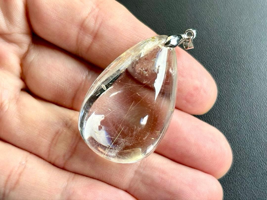 ご成約済　現代に蘇った伝説の国産水晶　幻の山梨乙女鉱山産ルチルクォーツBIGPT