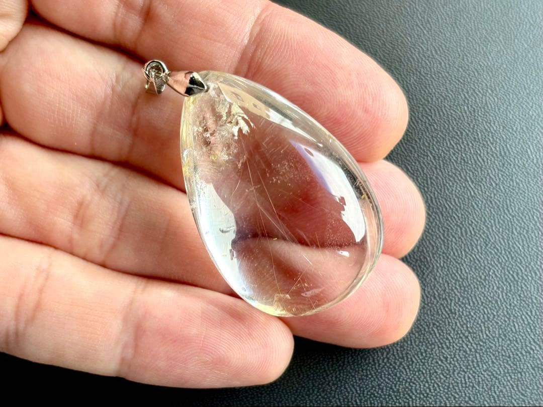 ご成約済　現代に蘇った伝説の国産水晶　幻の山梨乙女鉱山産ルチルクォーツBIGPT