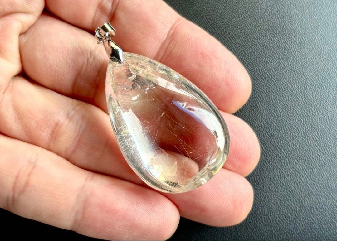 ご成約済　現代に蘇った伝説の国産水晶　幻の山梨乙女鉱山産ルチルクォーツBIGPT