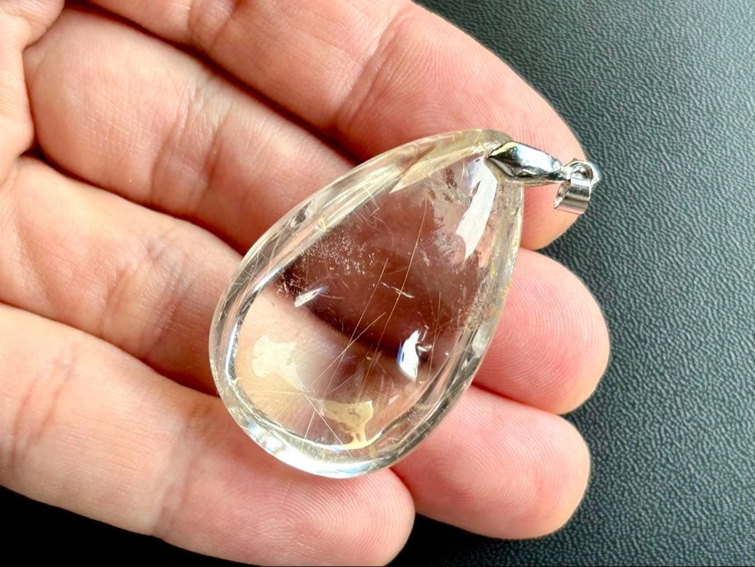 ご成約済　現代に蘇った伝説の国産水晶　幻の山梨乙女鉱山産ルチルクォーツBIGPT