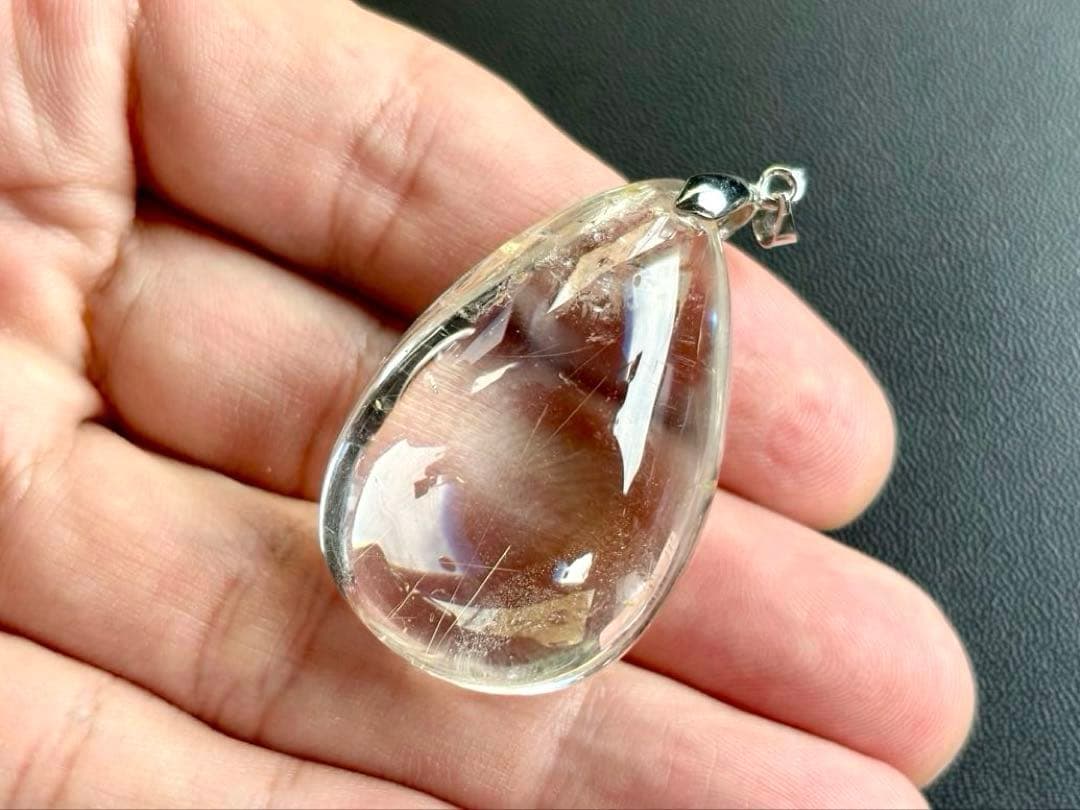 ご成約済　現代に蘇った伝説の国産水晶　幻の山梨乙女鉱山産ルチルクォーツBIGPT