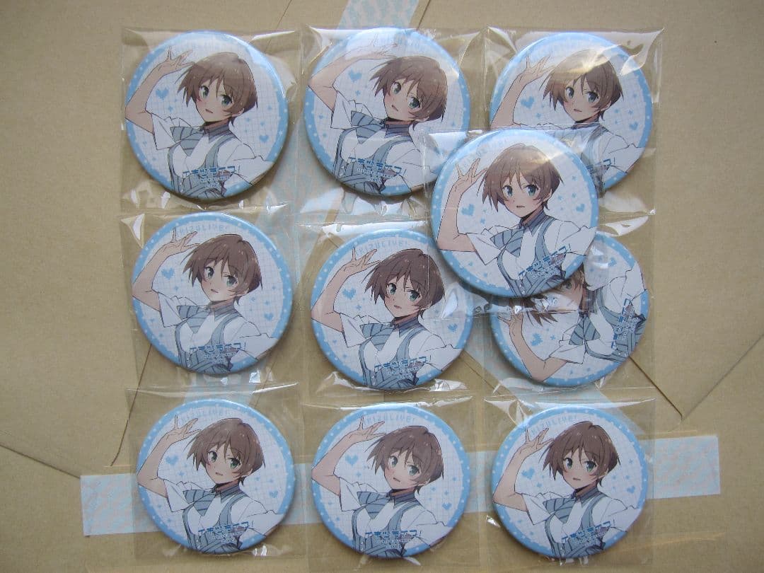 【ミッツ】 いきづらい部！ 1st LIVE　ガチャ 春宮ゆくり　缶バッジ