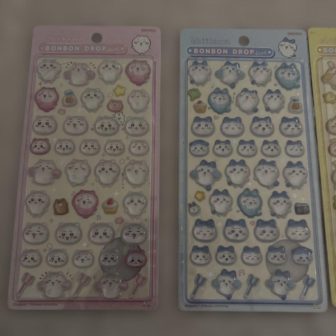 【正規品】ちいかわ ボンボンドロップシール 第1弾 4種コンプ