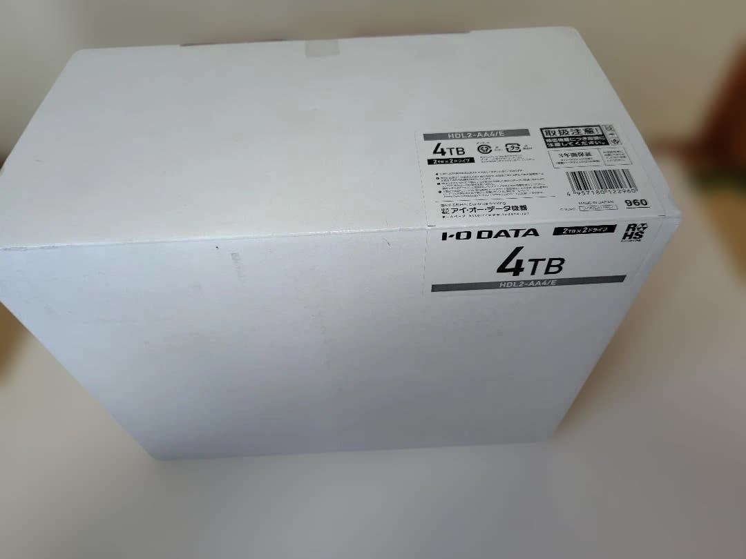 外付けハードディスク・ドライブ IODATA HDL2-AA6E 6TB