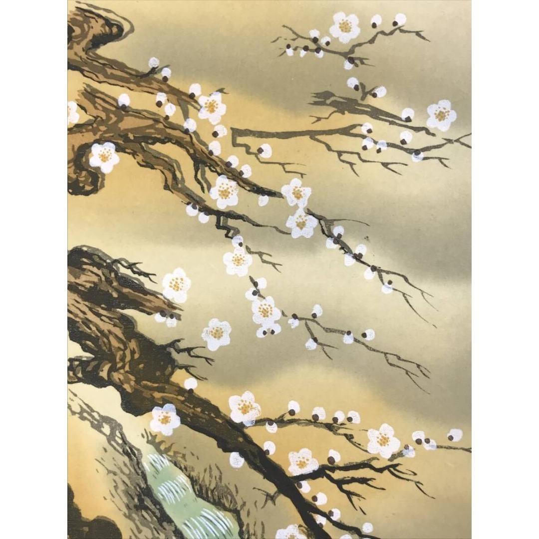 真作/寿山/寿老人図/鶴亀三幅対/祝掛軸/正月掛軸/掛軸☆宝船☆AK-547