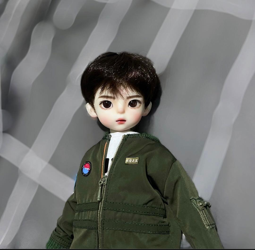 bjd専用 王一博 ドール ぬいぐるみ お洋服 陳情令 長空之王 ジャケット