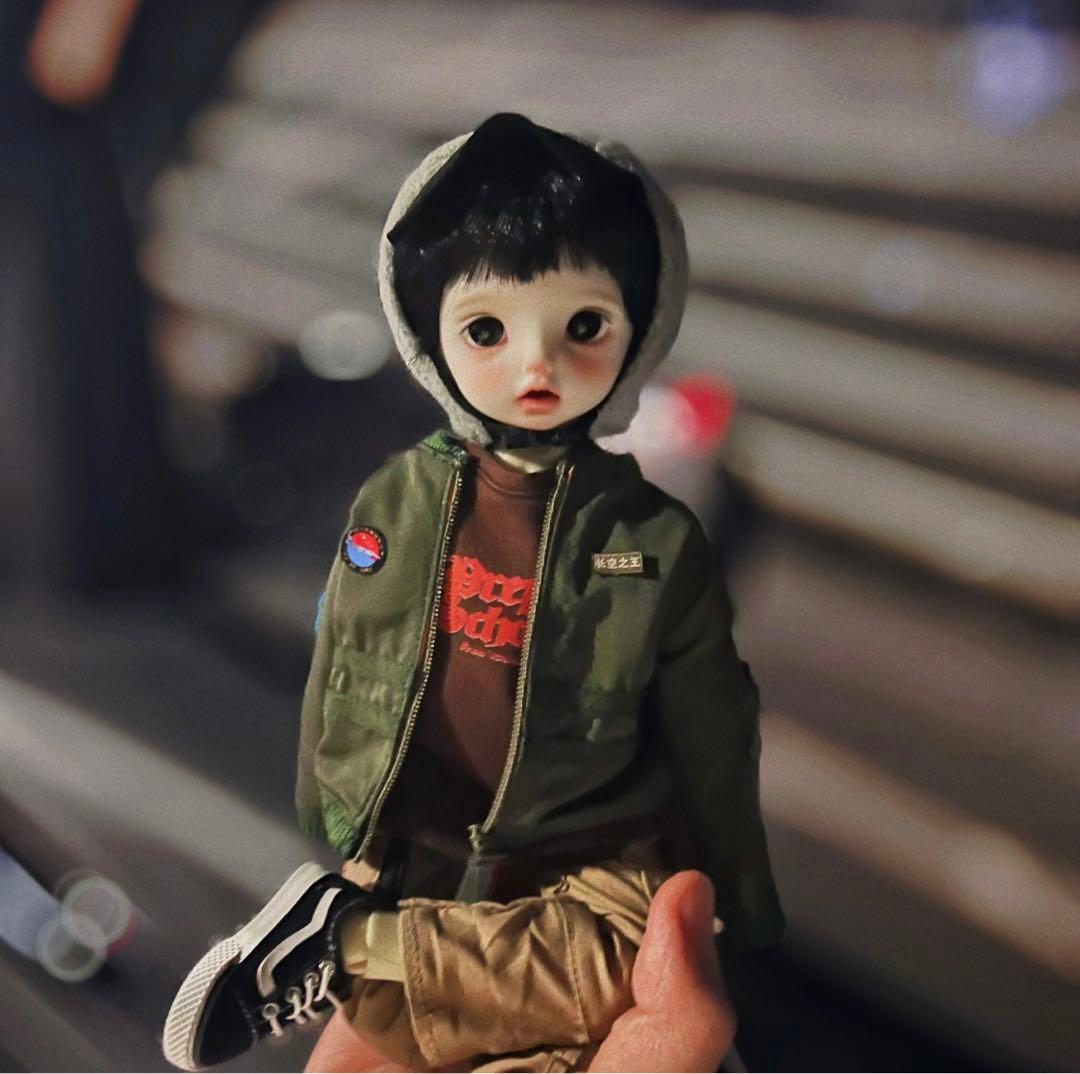 bjd専用 王一博 ドール ぬいぐるみ お洋服 陳情令 長空之王 ジャケット