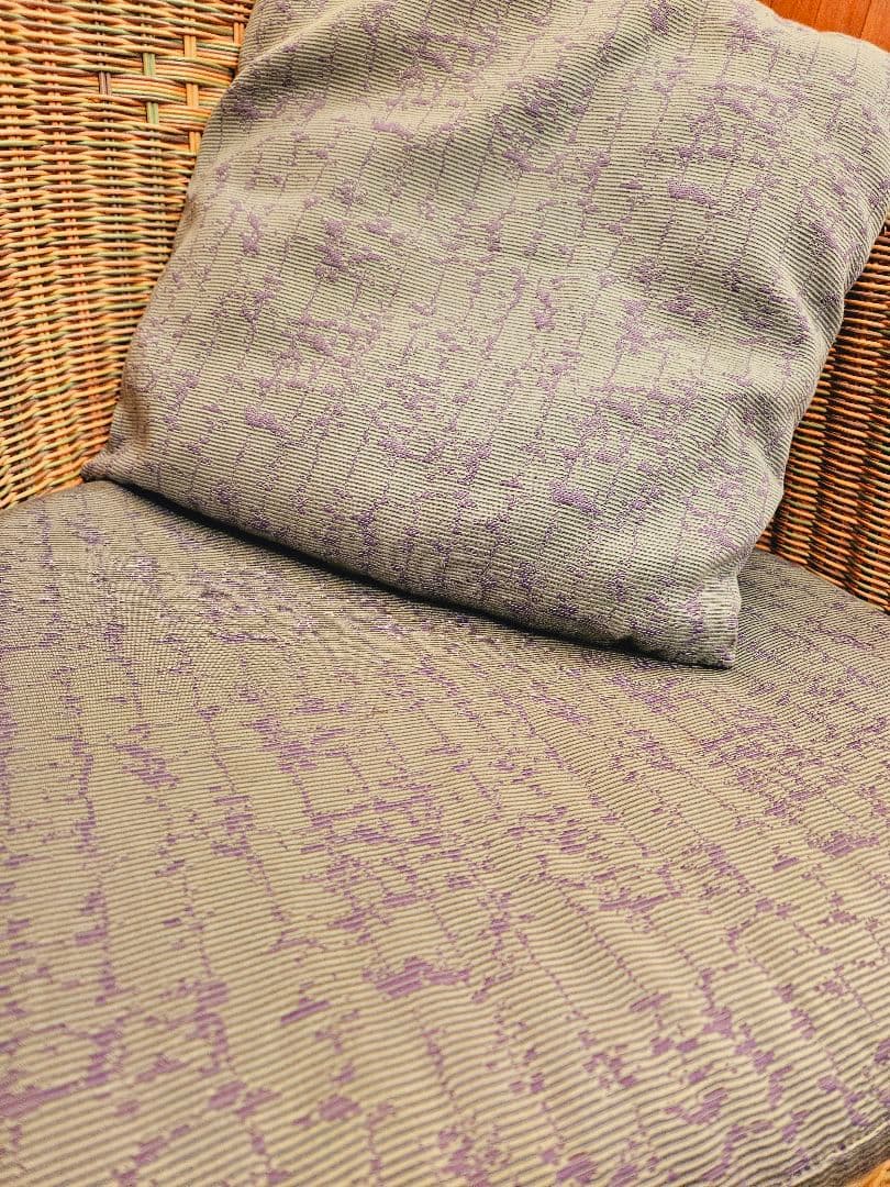 Rattan Auster ナチュラル天然素材 日本製 1Ｐソファ ①