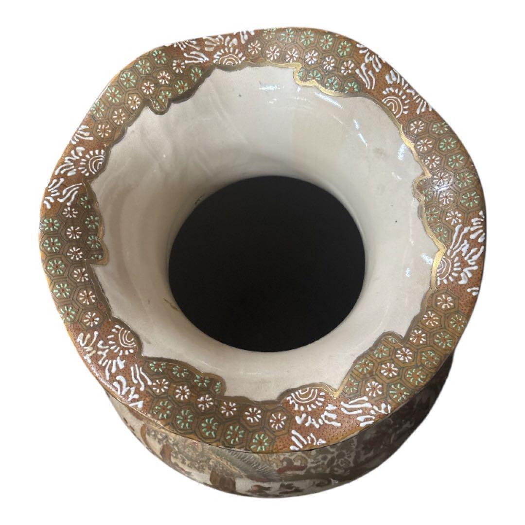 手渡し限定　大型　特大　薩摩焼き　高さ92センチ　花瓶　壺