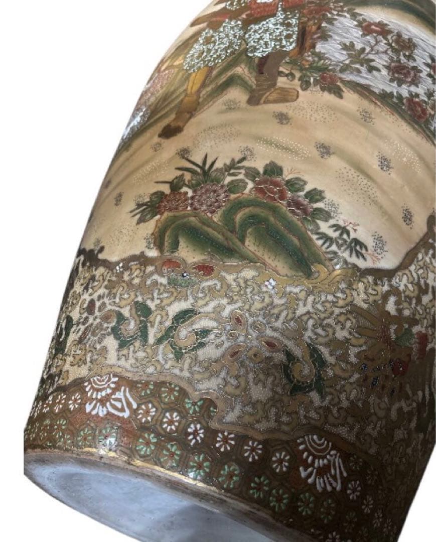 手渡し限定　大型　特大　薩摩焼き　高さ92センチ　花瓶　壺